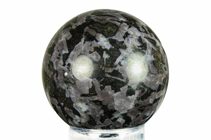 Polished, Indigo Gabbro Sphere - Madagascar #289888